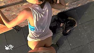 Watch These German Teens Get Banged in Public Anal Gangbang Amateur Compilations!