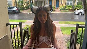 i'm squirting teen trick-or-treater macy meadows in household fantasy with scott stark