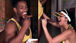 Horny Hostel Maid Slut Takes Deep Ass Pounding from Cheating Cock