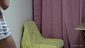 Can you handle Sakura Misaki's chair tease turning into wild vibrator dildo frenzy?!