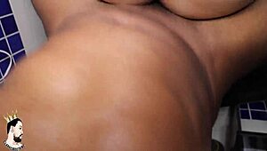Keep Drilling Brazilian Latina Aline Souza's Big Ass With BBC Bareback!