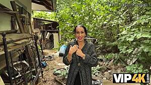 Ever Wondered How A Rich Hunter Picks Up And Fucks Shaved Czech Gypsy In Abandoned House?