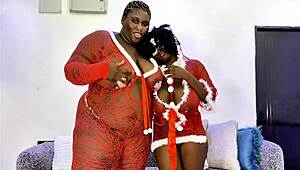 i crave threesome pounding ssbbw mrs claus fat tits