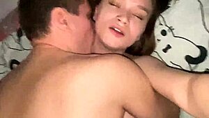 Pov Stepdaughter Begs Daddy Fuck Cum Mouth Natural Tits Slap