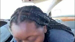 Her Thrilling Outdoor Rides on Monster Black Cocks in Cars