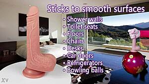 Heart-Racing Pleasure from Fukena's Realistic Quarterback Dildo