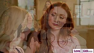 😜 stepmom's juicy pussy needs stepdaughter's tongue lickin facesittin blonde petite redhead taboo muff divin kissin orgasms!