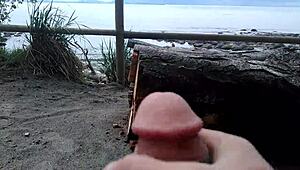 She PLAYS on the beach ENJOYING the sun and waves carefree