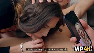 wife wont come so fuck this hottie?