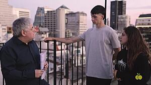 stepbro and i skip the porn casting interview to fuck hard with squirting orgasms