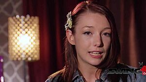 sensual girlfriend storyline builds to wild orgy tonight