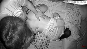 chubby pregnant pinay bends over for asian creampie sex