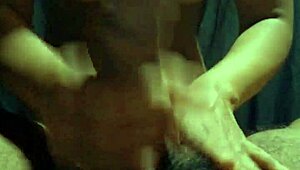 little sister jerks explosive cumshot handjob now!!