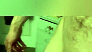 Daring Cumshot Edging on Huge Tattooed Meat Rod