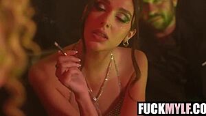 Ever seen showgirls parody with kayla paige aria sloane blowing chad white hard?