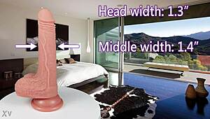 Heart-Racing Pleasure from Fukena's Realistic Quarterback Dildo