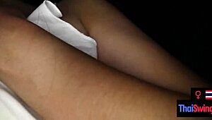 Cute Thai teen with braces rims ass then takes hardcore anal in sex massage
