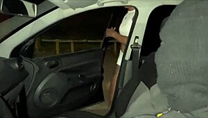 esposa runs highway gets picked up by hung stud for wild car sex