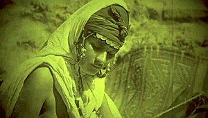 Hairy Pussy Exposed In Vintage Moorish Harem Night Scene Chapter One