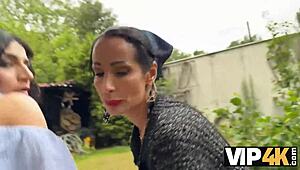 Ever Wondered How A Rich Hunter Picks Up And Fucks Shaved Czech Gypsy In Abandoned House?