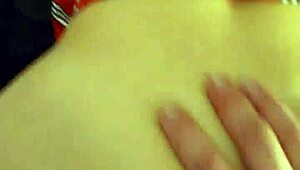 Throat Fucked Schoolgirl Brunette Spreads Wet Pussy for Deepthroat and Doggystyle Pounding