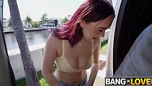 big ass shakes wildly during vacation pussy play and muff diving