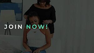 imagine this gorgeous milf rewarding teen cutie nanny gia derza steamy oiled massage pussy lick face sitting