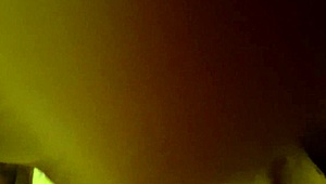 gf grabs dildo and pounds her fat pussy quick on homemade cam!