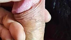 what's this solo guy doing with his small cock alone?