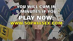 big ass shakes wildly during vacation pussy play and muff diving