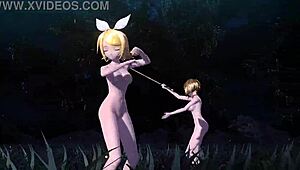 Kagamine Rin Meiko Haku Nude Mod Boobs Ass Goddess Reveal!