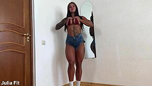 Homemade Latina's Huge Ass Fisted Wide in Gaping Anal Ride to Creampie
