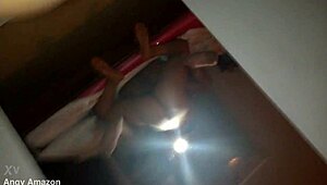 obsessed latina wife cheats riding her fave bbc in amazon then missionary creampie?