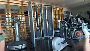 Gym Threesome Sparks from Huge Ass Workout Distraction