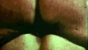 hairy pussy orgy with monster retro beavers in vintage action