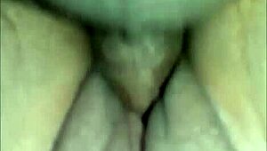 chunky black bbw gets closeup plump pussy and big ass vaginal pounding
