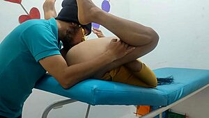 big pussy massage therapist surprises me the hippie gets dirty relaxing me