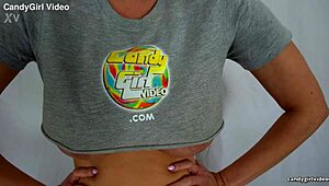 Anabelle Pync Rams Dildo Deep in Tight Pussy Solo HD
