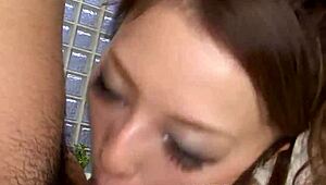Meisa Hanai Deepthroats Intensely Before Massive Facial Cumshot Uncensored JAV