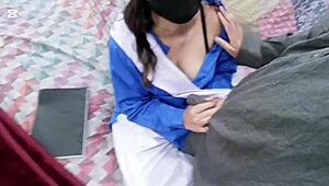 you seeing this big ass college girl bounce on her old stepdad's thick cock?