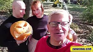 Dan's Buddies Betray Him by Double Penetrating Dolly Dyson's Juicy Pussy