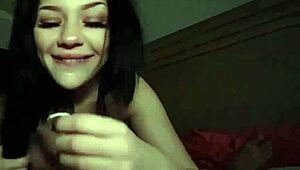 lucky stepbrother sneaks into room and pounds his sexy stepsister's tight pussy hard.