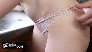 my hot stepsis abi grace loves getting drilled deep