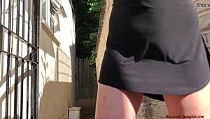 damn sucking your big cock outdoors feels so good after quarantine 😍 part 1