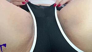 OMG Hot Curvy Latina Milf Roommate Surprises! Intimate Bedroom POV Homemade Fuck Creampie