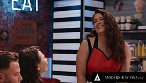 Hey Liz Jordan, can't wait to taste your date's cock for sneaky diner sex right now?