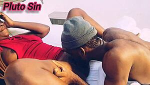 pregnant lady's wet pussy lips ride young monster bbc bent over doggystyle in bedroom