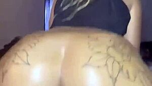 Emo teen slut 18+ fingers wet pussy pinches big tits horny solo masturbation