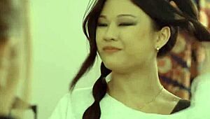 Lulu Chu Sneaks Intimate Lesbian Sex Electra Rayne Face Sitting Tribbing