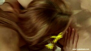 Blonde Redhead Milfs Tease Toys In Steamy Lesbian Masturbation Play
